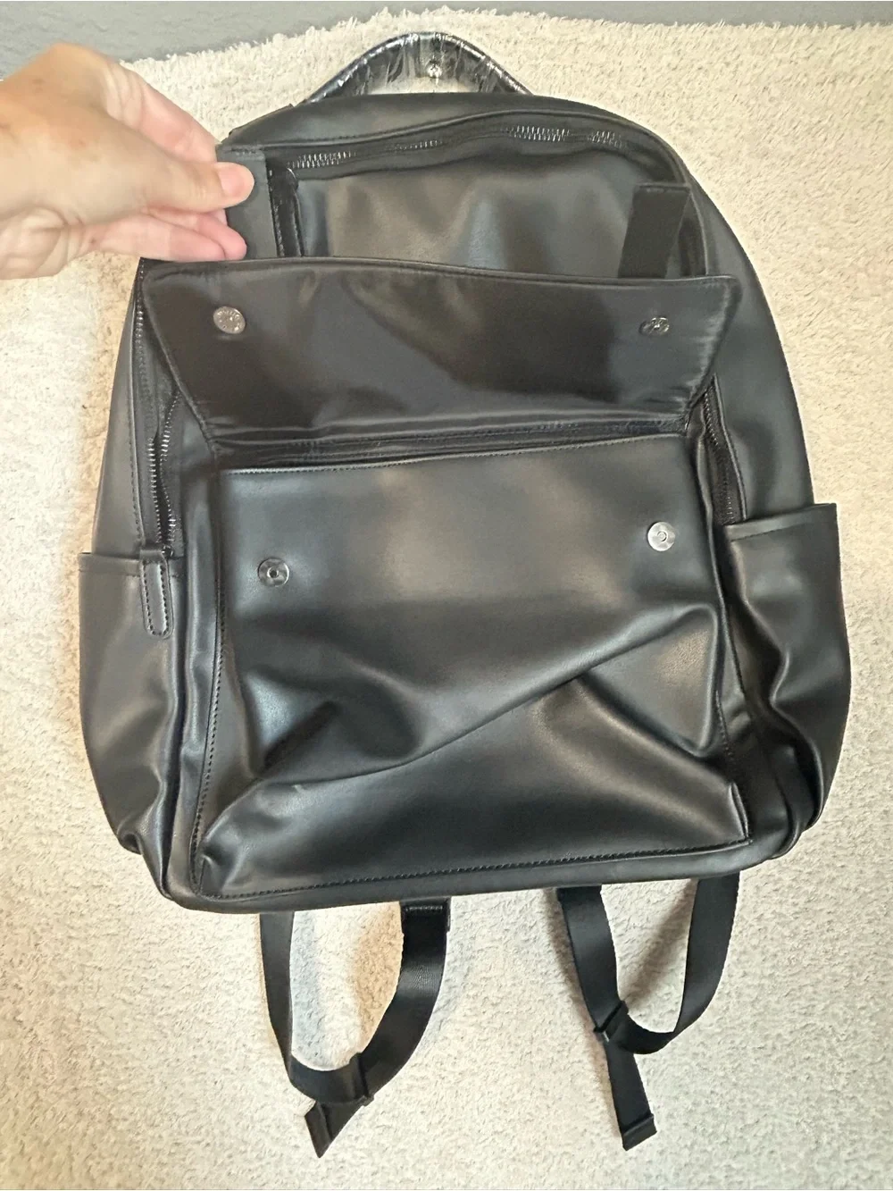 Mate Elan NWOT Leather Backpack Fit 15